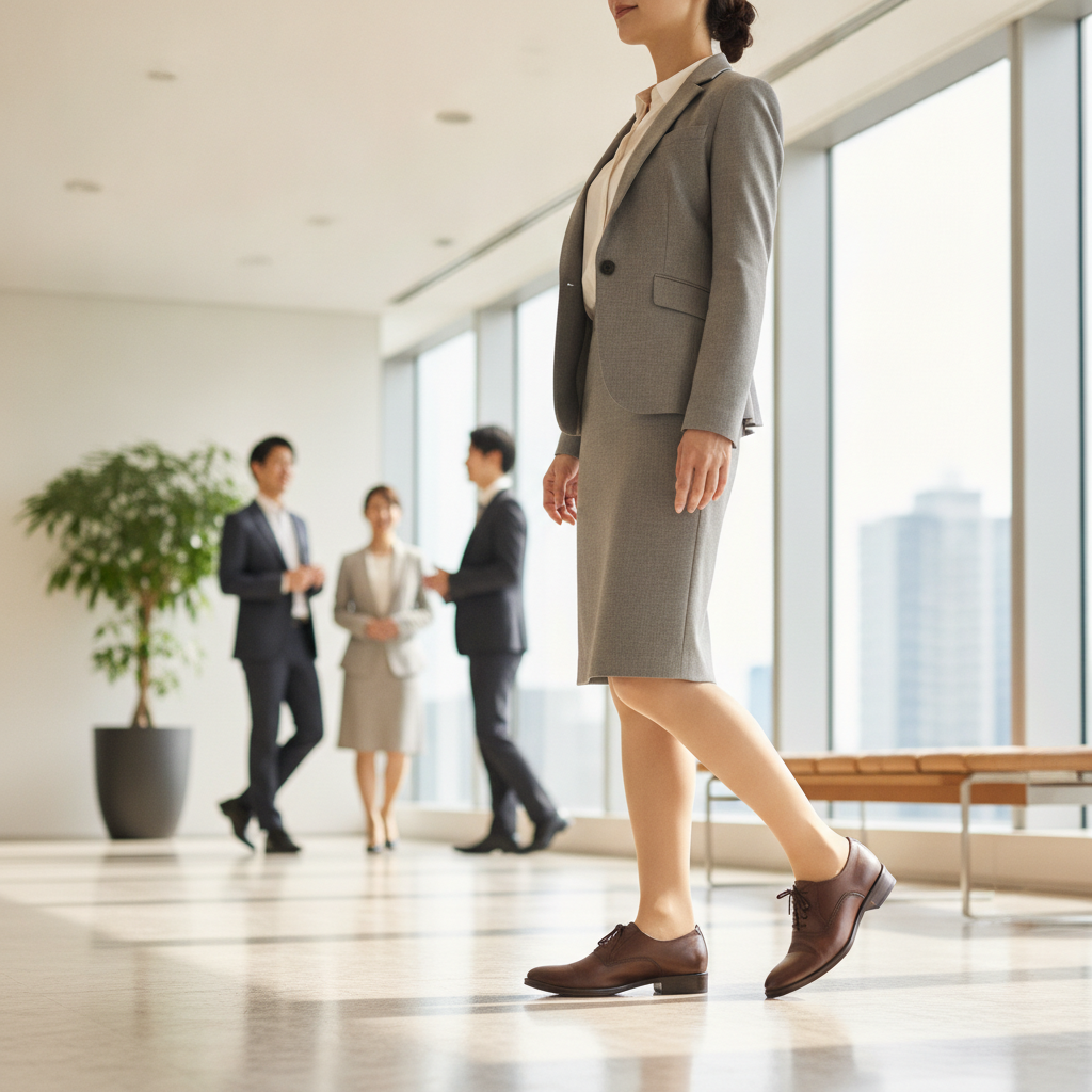 働く女性の足元改革：オーダーメイド靴が叶える長期的な快適さと満足度、そしてキャリアへの投資